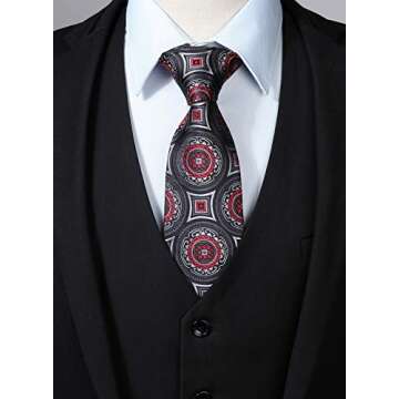 Enlision Men's Suit Vest Business Formal Dress Waistcoat Solid Color Vest for Suit or Tuxedo