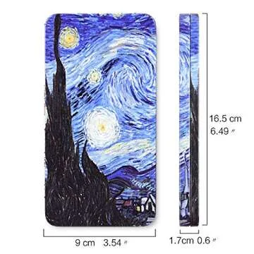 40Pcs Empty Half Pans with Magnetic Stripe Watercolor Paint Travel Tin Palette Case, Artist Paints Half Pan Kits for DIY Watercolor Oils or Acrylics Painting Art Drawing Starry Night