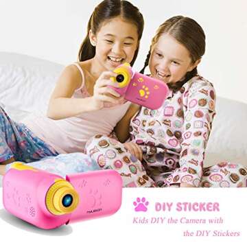 hyleton Kids Video Camera 1080P Digital Camcorder
