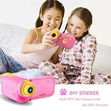 hyleton Kids Video Camera 1080P Digital Camcorder