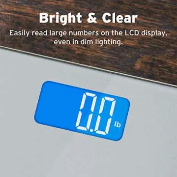 Etekcity Scale for Body Weight, Digital Bathroom Weighing Machine for People, Large and Easy-to-Read...
