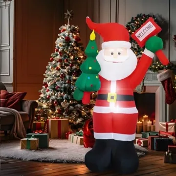 Inflatable Santa Claus 6 FT for Christmas Decor