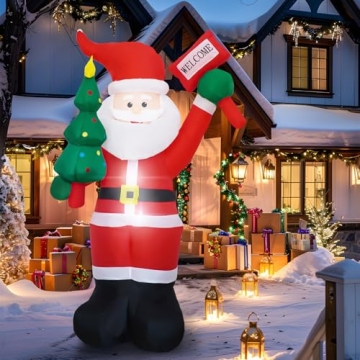 Inflatable Santa Claus 6 FT for Christmas Decor
