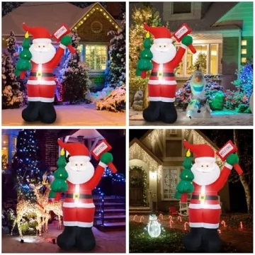 Inflatable Santa Claus 6 FT for Christmas Decor