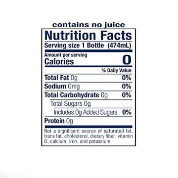 Hint Water Mango, Pure Water Infused with Mango, Zero Sugar, Zero Calories, Zero Sweeteners, Zero Preservatives, Zero Artificial Flavors, 16 Fl Oz (Pack of 12)