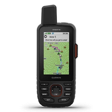 Garmin GPSMAP 66i - Ultimate GPS Handheld & Satellite Communicator for Adventurers
