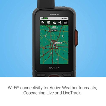 Garmin GPSMAP 66i with Satellite Communication and Mapping