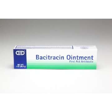 First Aid Bacitracin Antibiotic 1 oz. Ointment G&W