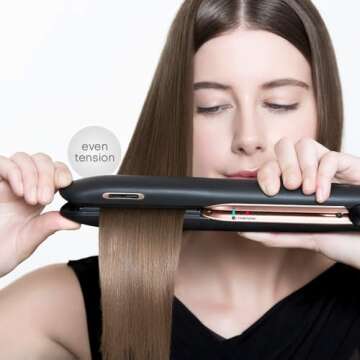 Panasonic nanoe Flat Iron for Shiny Hair - EH-HS99-K