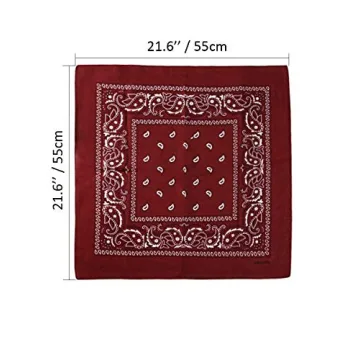 Buy Bycc Bynn Cotton Paisley Bandanas 3 Pack