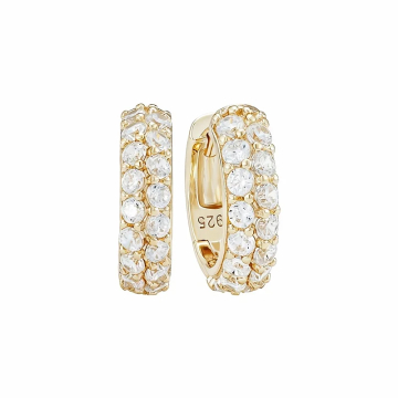 Diamond Hoop Earrings in 14K Gold for Women - Wang Jewelry | Fine Jewelry For Every Day & Luxury Gifts - Wang Jewelry