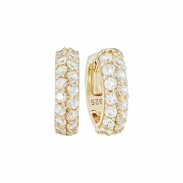 Diamond Hoop Earrings in 14K Gold for Women - Wang Jewelry | Fine Jewelry For Every Day & Luxury Gifts - Wang Jewelry