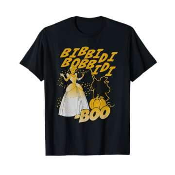 Disney Cinderella Bibbidi Bobbidi Boo Halloween T-Shirt