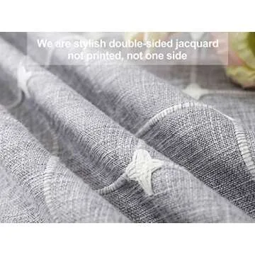 AmHoo Pack of 2 Farmhouse Plaid Decorative Throw Pillow Covers Modern Jacquard Pillowcases Faux Linen Cushion Covers Set for Sofa Couch Bedroom,18x18Inch,Light Coffee