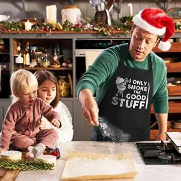 Funny VAGAVY Men Apron - Perfect Grill Gift for Dads