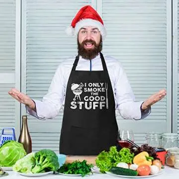 Funny VAGAVY Men Apron - Perfect Grill Gift for Dads