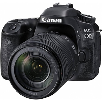 Canon EOS 80D Digital SLR Camera with 18-135mm Lens