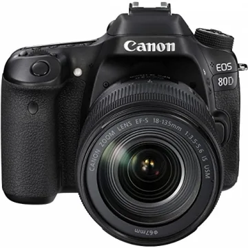 Canon EOS 80D Digital SLR Camera with 18-135mm Lens