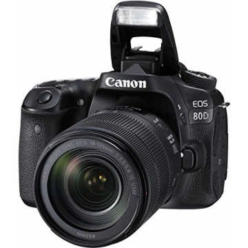 Canon EOS 80D Digital SLR Camera with 18-135mm Lens