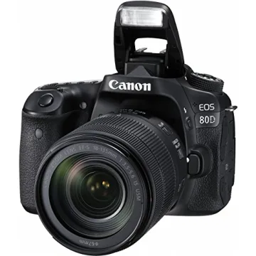 Canon EOS 80D Digital SLR Camera with 18-135mm Lens
