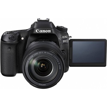 Canon EOS 80D Digital SLR Camera with 18-135mm Lens