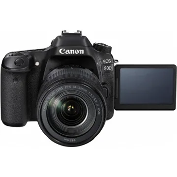 Canon EOS 80D Digital SLR Camera with 18-135mm Lens