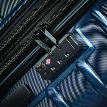 Samsonite Omni 2 Hardside Expandable Luggage with Spinner Wheels, Checked-Large 28-Inch, Nova Teal