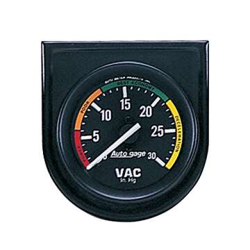 AUTO METER 2337 Autogage Vacuum Gauge Panel - Precision Measurement for Automotive Enthusiasts
