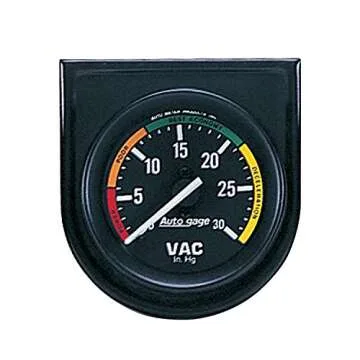 AUTO METER 2337 Autogage Vacuum Gauge Panel - Precision Measurement for Automotive Enthusiasts
