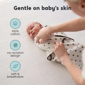CuddleBug Baby Swaddle Blanket Set – Soft & Safe for Infants