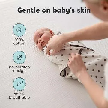 CuddleBug Baby Swaddle Blanket Set – Soft & Safe for Infants