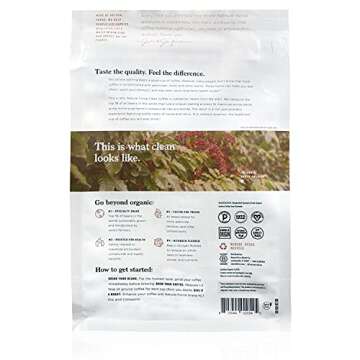 Natural Force - Organic Clean Coffee Classic, Mold & Mycotoxin Free, Lab Tested for Toxins & Purity,...