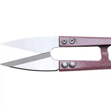 DEEINN 4.1inch Sewing Scissors(pack of 3) Yarn Thread Cutter Small Snips Trimming Nipper - Great for Stitch, Mini DIY Supplies (Multicolored-3)