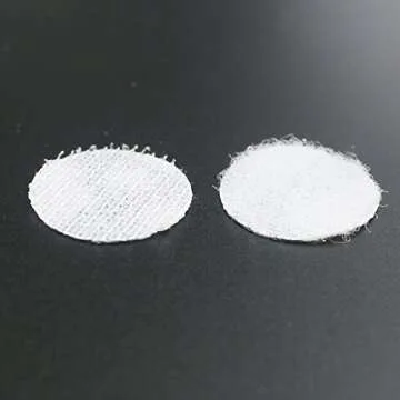 Orgrimmar 1100pcs (550 Pair Sets) 20mm Diameter Sticky Back Coins Hook & Loop Self Adhesive Dots with Waterproof Sticky Glue Coins Tapes White