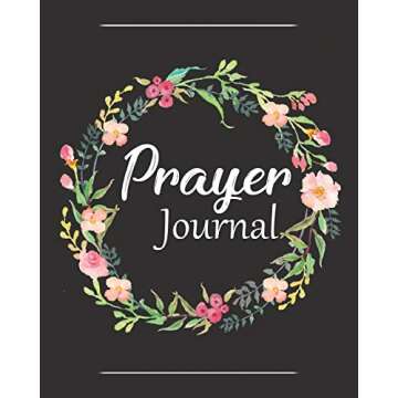 Prayer Journal: A Christian Notebook for Prayers and Gratitude - Wonderful Gifts for Praise and Wors...