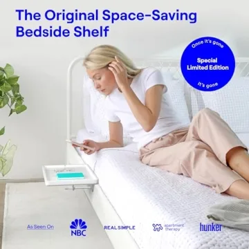 BedShelfie Bedside Shelf for Small Spaces and Dorms