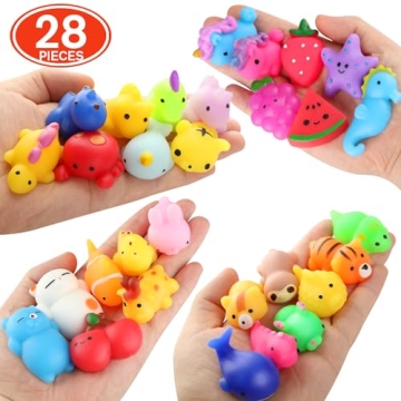 nobasco Kawaii Squishy Toys 28-Pack Stress Relievers