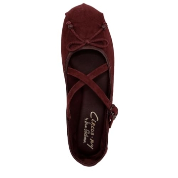 Circus NY Women's Spiced Plum Zuri Ballet Flats for Everyday Style