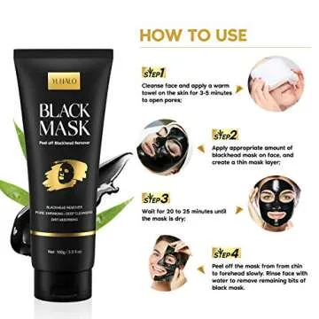 YLNALO Charcoal Peel Off Blackhead Remover Mask Kit