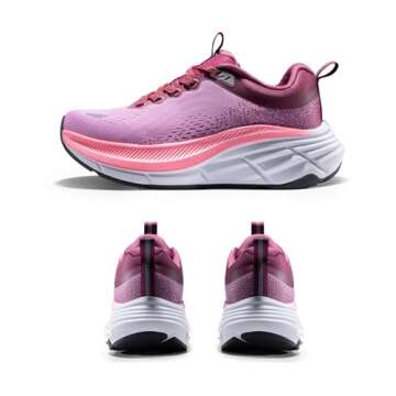 NORTIV 8 Women's Walking Shoes Cushion Comfortable ActiveBreeze Running Tennis Shoes Non-Slip Workou...
