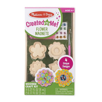 Melissa & Doug Flower Magnets Craft Kit for Creative Kids