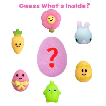 Jofan Easter Bath Bombs with Surprise Toys for Kids