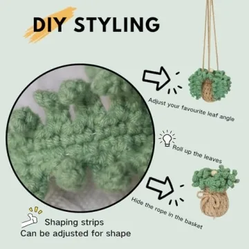 Charming Crochet Car Air Freshener & Diffuser