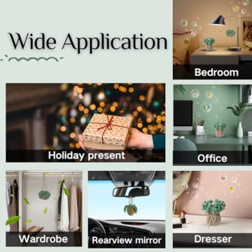 Charming Crochet Car Air Freshener & Diffuser