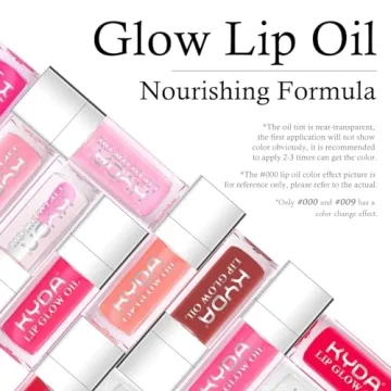 KYDA Hydrating Lip Glow Oil - Moisturizing & Glossy