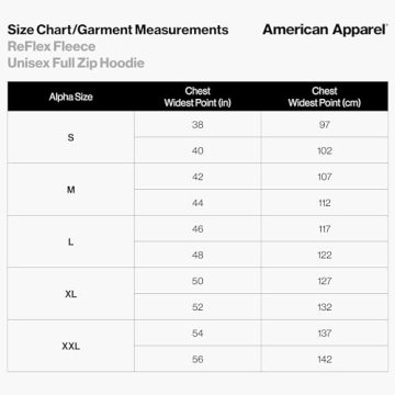 Top Comfort American Apparel Reflex Fleece Hoodie