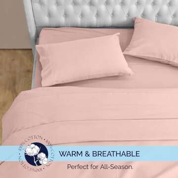 Elegant Comfort 100% Turkish Cotton Flannel Sheet Set