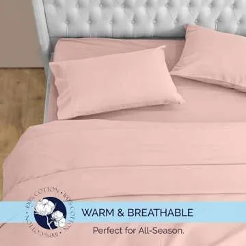 Elegant Comfort 100% Turkish Cotton Flannel Sheet Set