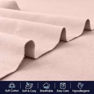 Elegant Comfort 100% Turkish Cotton Flannel Sheet Set