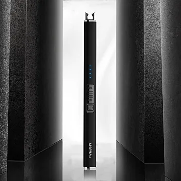 ARECTECH Electric Lighter Rechargeable USB Plasma Arc for Candle Camping